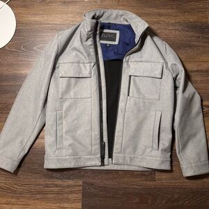 Michael Kors Men's Light Gray Shirt Jacket